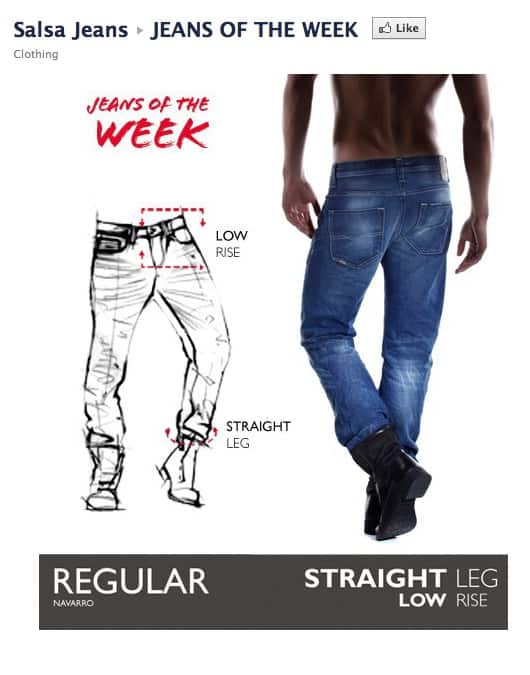 Facebook pages we like | Salsa-Jeans-of-the-week