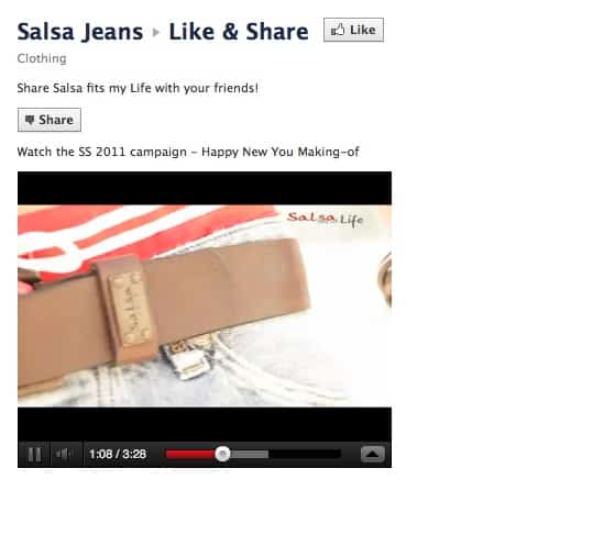 Facebook pages we like | Salsa-Video-Life-Campaign-